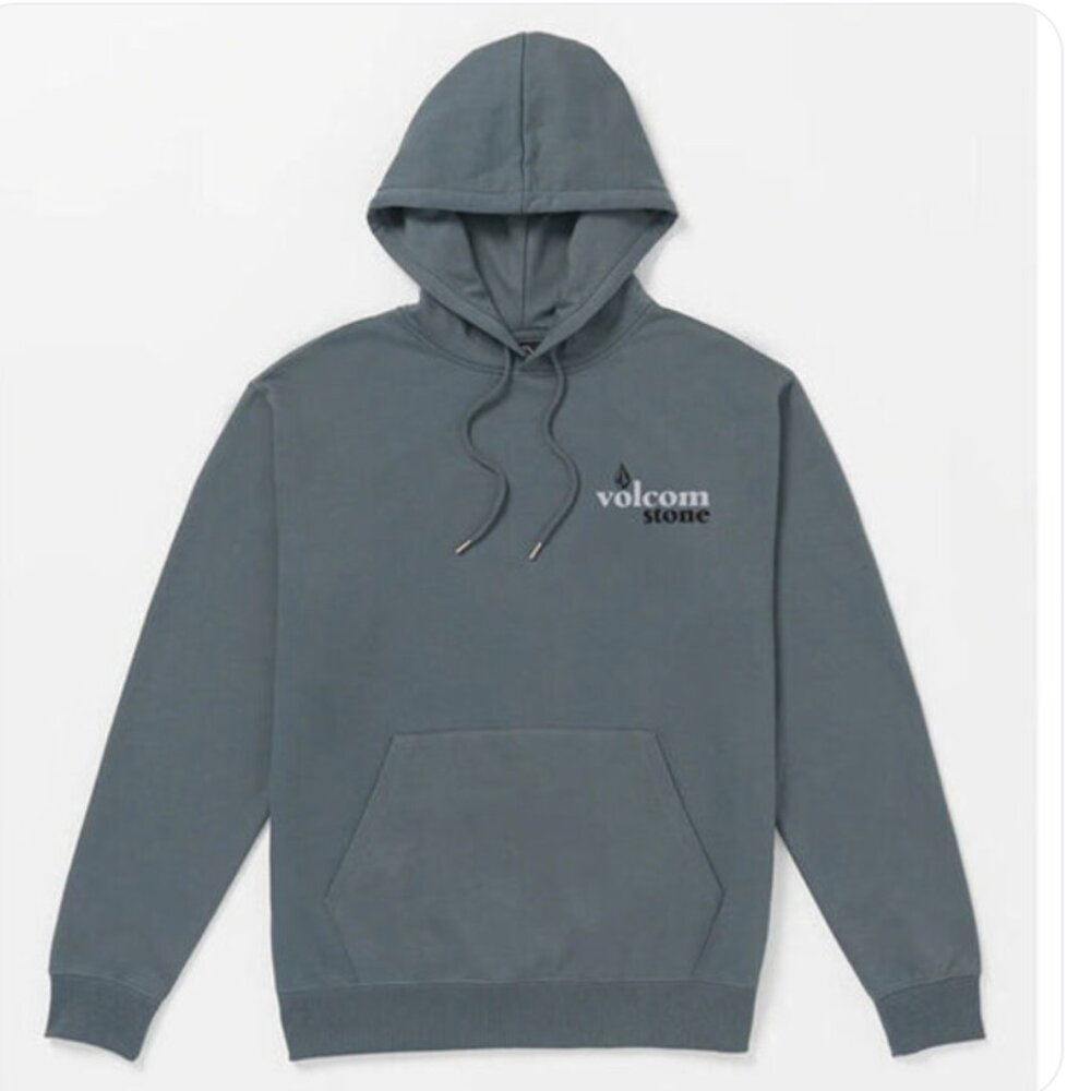 Volcom Men's Black and Gray Hooded Sweatshirts